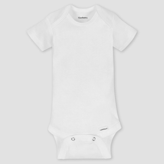 My Diaper Smells Like Joe Biden - Political Humor - Short Sleeve - Organic Cotton - Infant Bodysuit