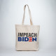 Political Humor Tote - Impeach Biden - Canvas Tote Bag