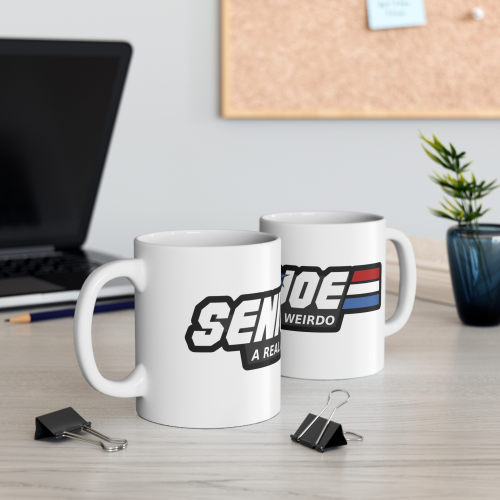 Senile Joe - A Real American Weirdo - Political Satire Mug - 11 Ounce