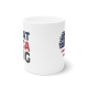 Great MAGA King - Political Satire - Ceramic Coffee Mug - 11 Ounce 