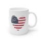 I Am A Proud MEGA MAGA Extremist - Political Satire - Ceramic Coffee Mug - 11 Ounce 