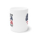 I Am A Proud MEGA MAGA Extremist - Political Satire - Ceramic Coffee Mug - 11 Ounce 